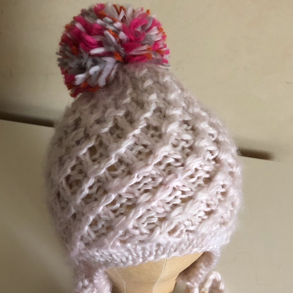 Child’s Pom Poms Knitted Hat - Picture 4 of 7